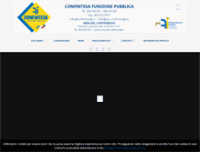 Tablet Screenshot of federazioneintesa.it
